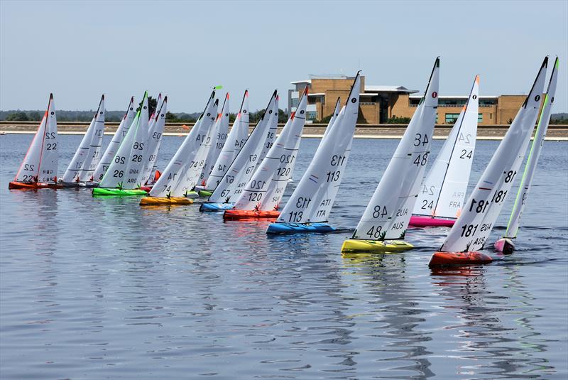 2026 IOM Worlds at Datchet Water - A tight and bright start on the final day - photo © Mark Jardine