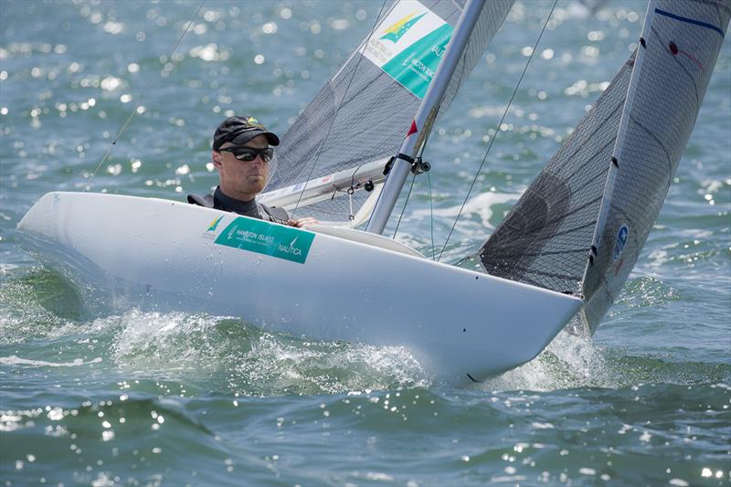 Bronze for Matt Bugg at the Para World Sailing Championships photo copyright Teri Dodds taken at Royal Yacht Club of Victoria and featuring the 2.4m class