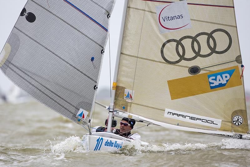 Heiko Kroeger on day 2 of the Para World Sailing Championships in Medemblik - photo © Sander van der Borch