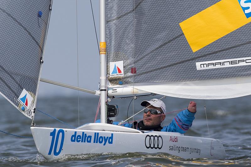 Heiko Kroeger wins the 2.4m class at the Para World Sailing Championships in Medemblik photo copyright Sander van der Borch taken at Regatta Center Medemblik and featuring the 2.4m class