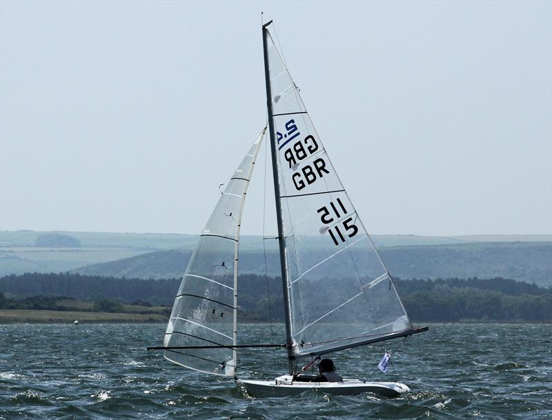 2.4m and Redwing course on day 2 of the International Paint Poole Regatta photo copyright Mark Jardine taken at Parkstone Yacht Club and featuring the 2.4m class