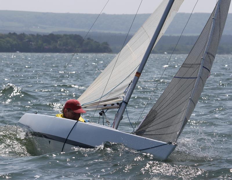 2.4m and Redwing course on day 2 of the International Paint Poole Regatta photo copyright Mark Jardine taken at Parkstone Yacht Club and featuring the 2.4m class