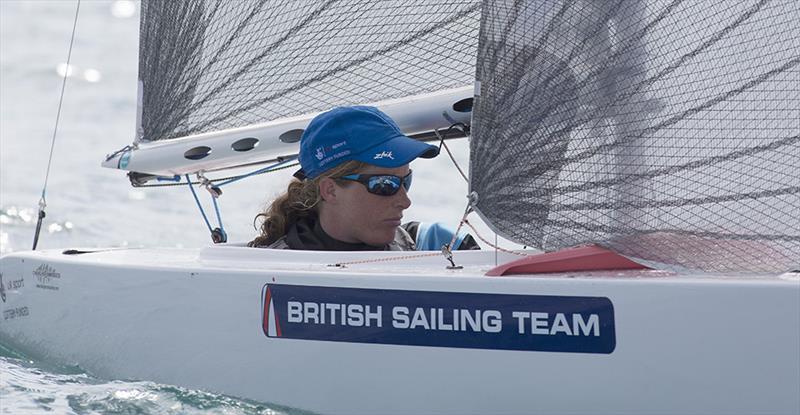 Megan Pascoe photo copyright Richard Langdon / B ritish Sailing Team taken at Weymouth & Portland Sailing Academy and featuring the 2.4m class