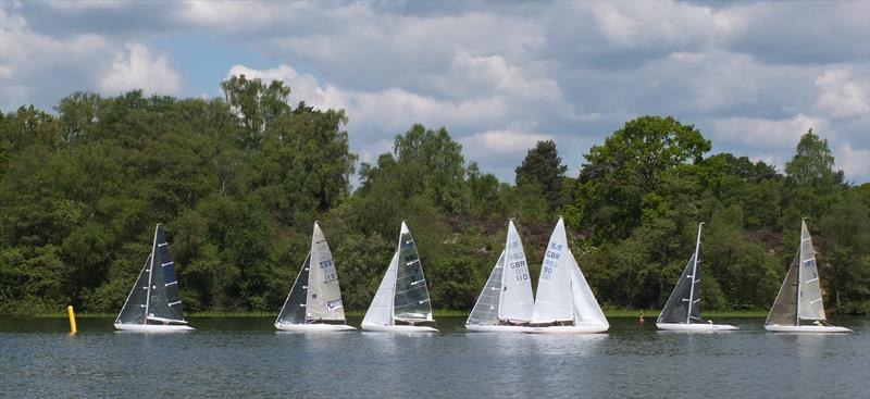 2.4mR Open at Frensham Pond photo copyright Tony Machen taken at Frensham Pond Sailing Club and featuring the 2.4m class