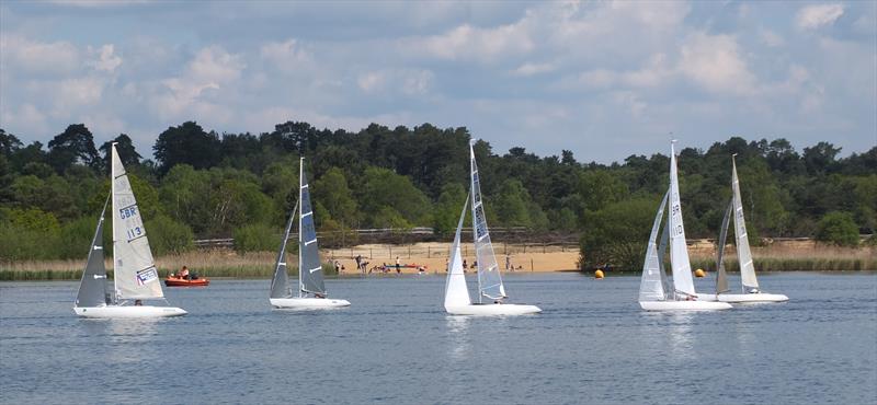 2.4mR Open at Frensham Pond photo copyright Tony Machen taken at Frensham Pond Sailing Club and featuring the 2.4m class