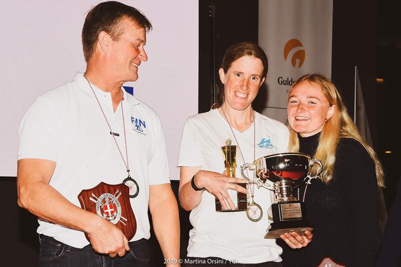 Megan Pascoe wins gold at the 2.4MR Worlds in Genoa, Italy photo copyright Martina Orsini / YCI taken at Yacht Club Italiano and featuring the 2.4m class