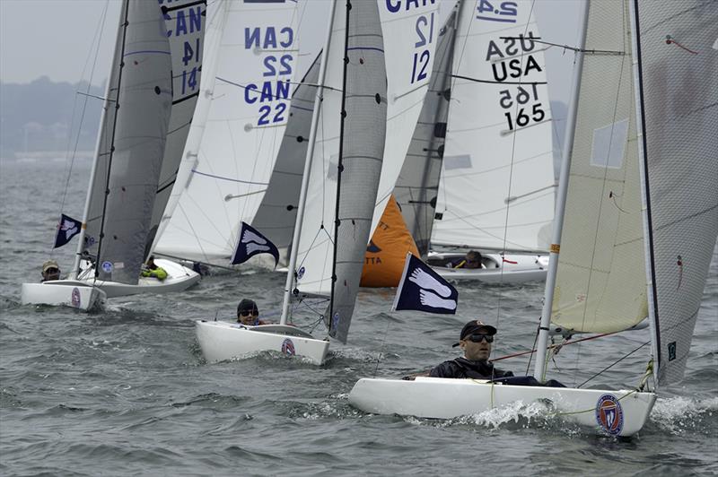 2.4mR fleet with Paul Tingley leading - C. Thomas Clagett, Jr. Memorial Clinic and Regatta 2017 - photo © Ro Fernandez