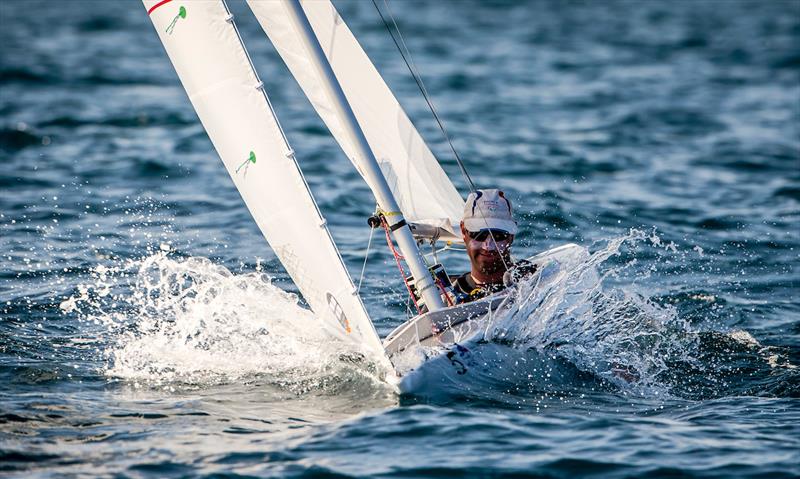 2018 World Cup Series Hyères Day 3 photo copyright Jesus Renedo / Sailing Energy taken at  and featuring the 2.4m class