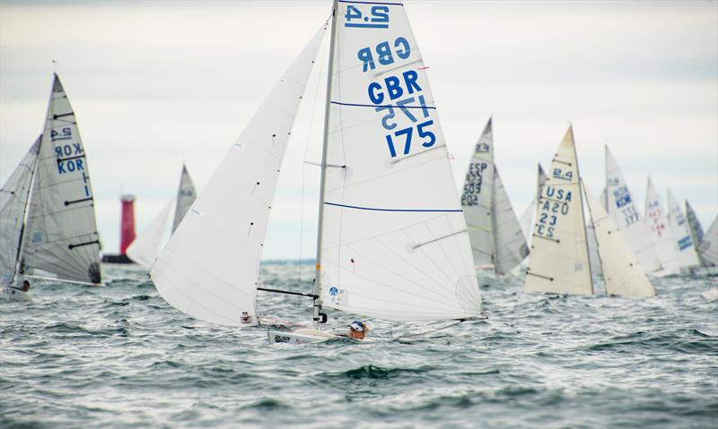 2.4mtr OD - Para Sailing World Championship, Sheboygan, Wisconsin, USA photo copyright Cate Brown / World Sailing taken at Sheboygan Yacht Club and featuring the 2.4m class