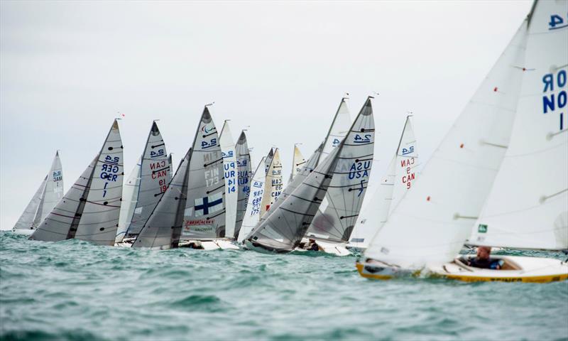 Start of the 2.4mR fleet  - 2018 Para World Sailing Championships photo copyright Cate Brown taken at Sheboygan Yacht Club and featuring the 2.4m class