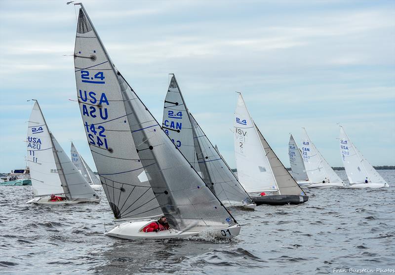 2019 Edge Sailing Midwinters photo copyright 2019 Can Am Championship Series / Fran Burstein taken at Charlotte Harbor Yacht Club and featuring the 2.4m class