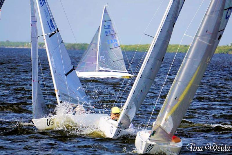2.4mR class CanAm Championship Series event 4 in Port Charlotte, Florida photo copyright Tina Weida taken at  and featuring the 2.4m class