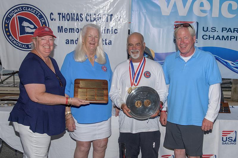 2.4mR winner Dee Smith 18th Clagett Regatta credit Clagett Regatta - Andes Visual photo copyright Clagett Regatta - Andes Visual taken at  and featuring the 2.4m class