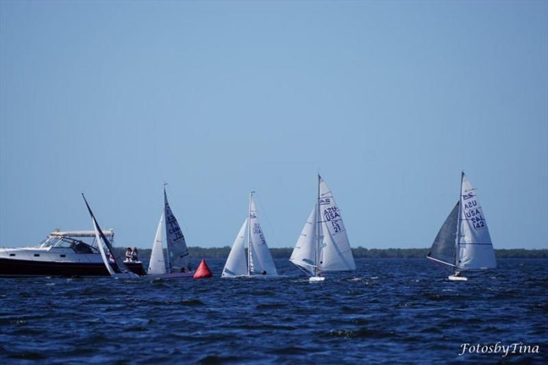 CanAm 3 Edge Midwinters 2022 photo copyright Tina Weida taken at Charlotte Harbor Yacht Club and featuring the 2.4m class