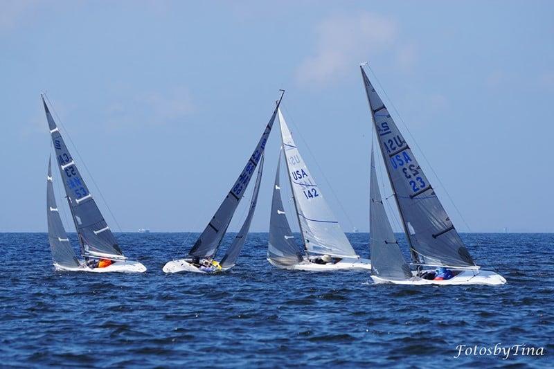 Winter Series Finale - Can Am 4 and 5 - US Nationals photo copyright Tina Weida taken at Charlotte Harbor Yacht Club and featuring the 2.4m class