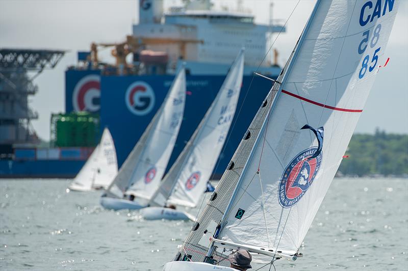 2.4mR's on Narragansett Bay Clagett Regatta and U. S. Para Sailing Championships photo copyright Clagett Sailing - Andes Visual taken at  and featuring the 2.4m class