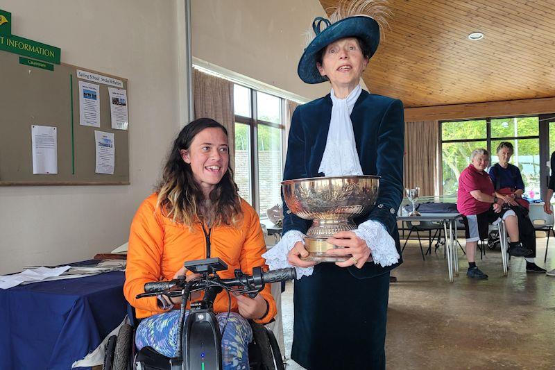 Jazz Turner was top sailor with a disability in the 2.4m class UK National Championships at Rutland - photo © Megan Pascoe