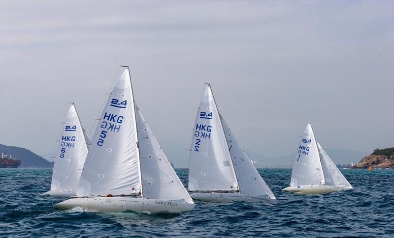 Sun Hung Kai & Co. Hong Kong Race Week 2024 - Day 3 photo copyright RHKYC / Guy Nowell taken at Royal Hong Kong Yacht Club and featuring the 2.4m class