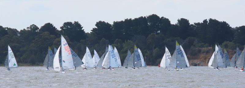 Racing home on Gippsland Lakes for the 2.4mR Australian Championship - 2025 2.4mR Australian Championship Paynesville photo copyright Christie Arras, GLYC taken at Gippsland Lakes Yacht Club and featuring the 2.4m class