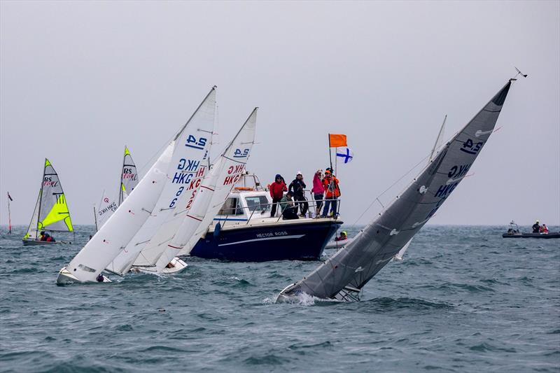 Sun Hung Kai & Co. Hong Kong Race Week 2025 - Day 2 photo copyright RHKYC / Guy Nowell taken at Royal Hong Kong Yacht Club and featuring the 2.4m class