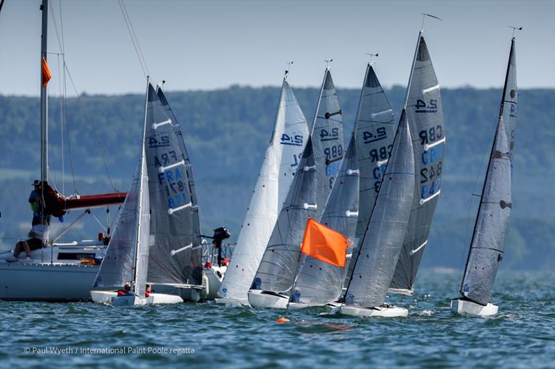 2.4m start on Sunday at the International Paint Poole Regatta 2026 - photo © Paul Wyeth / www.pwpictures.com