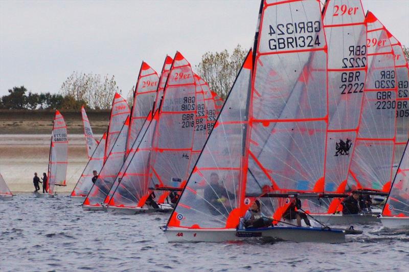 Harken 29er Grand Prix at Datchet photo copyright Paul Hammett taken at Datchet Water Sailing Club and featuring the 29er class