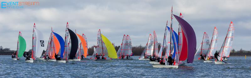 29er Noble Marine Winter Championship and Harken Grand Prix 1 at Draycote Water photo copyright Dominic Cotterill / www.eventstreammedia.co.uk taken at Draycote Water Sailing Club and featuring the 29er class