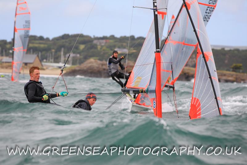 Zhik 29er UK Nationals at Pwllheli day 2 photo copyright Andy Green / www.greenseaphotography.co.uk taken at Pwllheli Sailing Club and featuring the 29er class