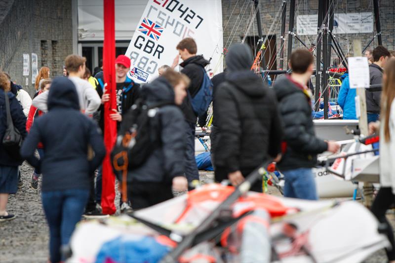 Final preparation at the 2016 RYA Youth Nationals - photo © Paul Wyeth / RYA