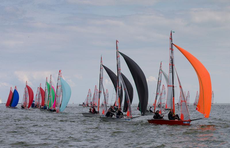 Day 2 at the 29er Worlds in Medemblik - photo © Matias Capizzano / www.capizzano.com