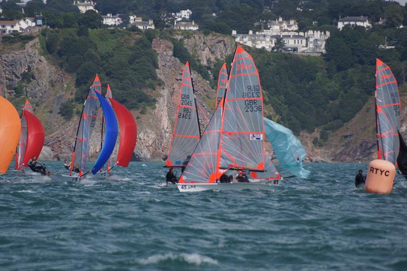 Zhik 29er UK Nationals at Torbay day 5 photo copyright Paul Hammett taken at Royal Torbay Yacht Club and featuring the 29er class