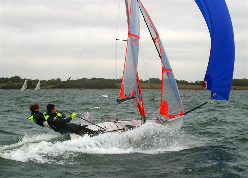 Ovington Inlands at Grafham photo copyright Nick Champion / www.championmarinephotography.co.uk taken at Grafham Water Sailing Club and featuring the 29er class