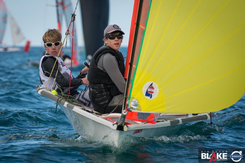 Sir Peter Blake Torbay Regatta day 1 photo copyright Suellen Hurling taken at Torbay Sailing Club and featuring the 29er class