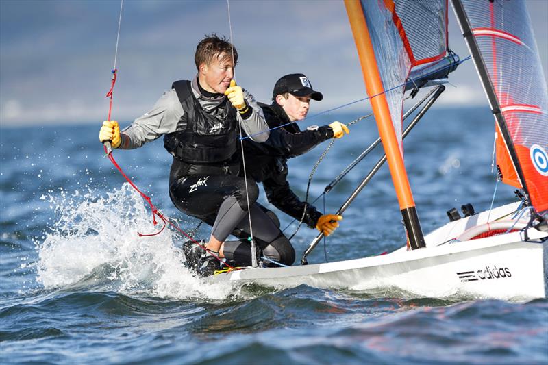 Racing duo Chrispin Beaumont and Tom Darling, both 18,winners of 2016 British  youth and national championships, and the Youth World championship in Auckland, New Zealand photo copyright World Sailing taken at  and featuring the 29er class