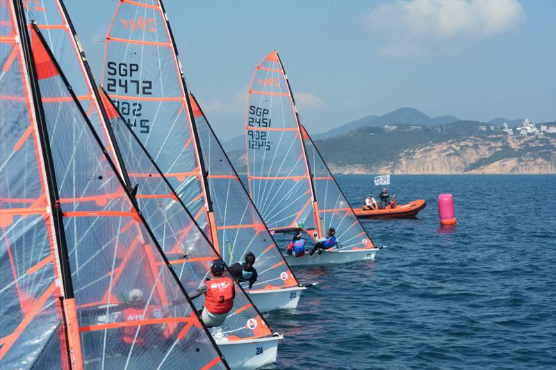 Hong Kong Race Week 2017 day 2 photo copyright Hong Kong Race Week / Naomi Rebecca taken at Royal Hong Kong Yacht Club and featuring the 29er class