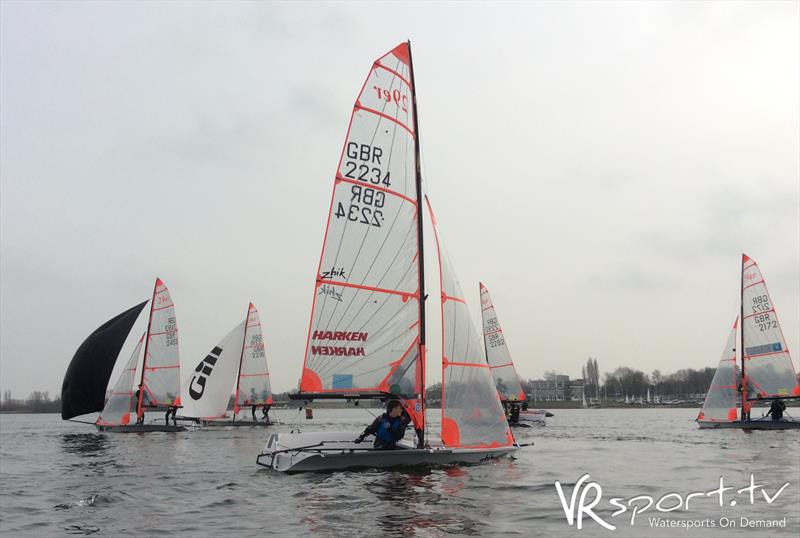 Zhik Noble Marine Sprint Championships at Grafham Water photo copyright VR Sport TV taken at Grafham Water Sailing Club and featuring the 29er class