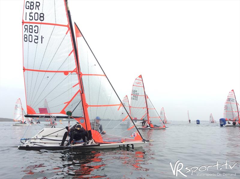 Zhik Noble Marine Sprint Championships at Grafham Water photo copyright VR Sport TV taken at Grafham Water Sailing Club and featuring the 29er class