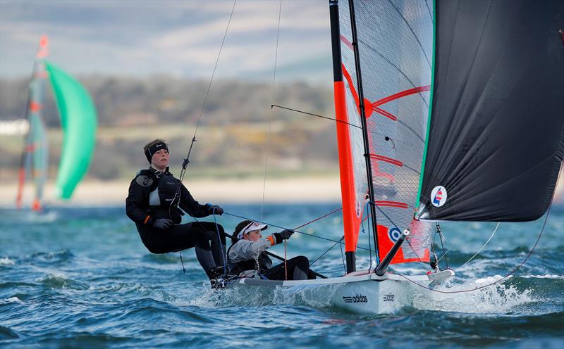 Courtney Bilbrough and Hannah Brant photo copyright Paul Wyeth / RYA taken at Hayling Island Sailing Club and featuring the 29er class