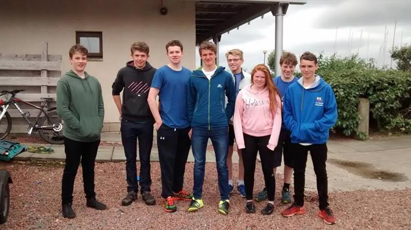 29er Northern race training at Largs photo copyright Kirsty Wilson taken at Largs Sailing Club and featuring the 29er class