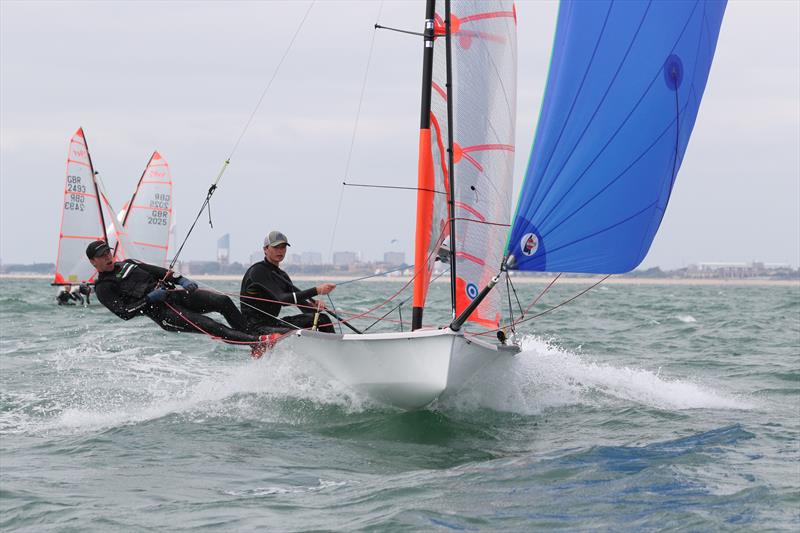 Max Clapp and Ross Banham win Harken 29er Grand Prix Round 8 at Hayling Island - photo © Peter Newton