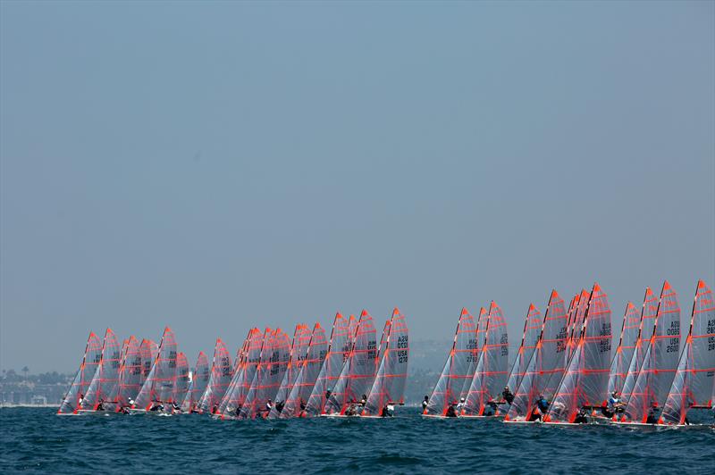 Zhik 29er Worlds at Long Beach day 1 - photo © Matias Capizzano / www.capizzano.com