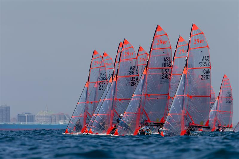 Zhik 29er Worlds at Long Beach day 4 - photo © Matias Capizzano / www.capizzano.com