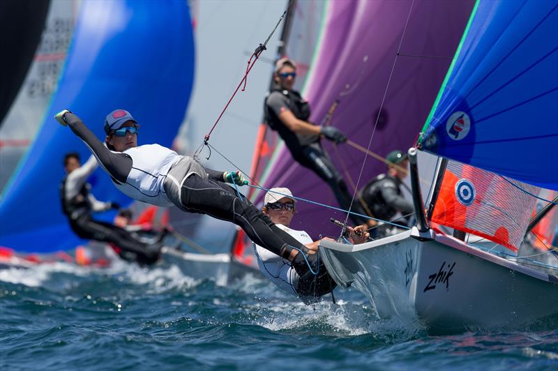 Zhik 29er Worlds at Long Beach day 4 - photo © Matias Capizzano / www.capizzano.com