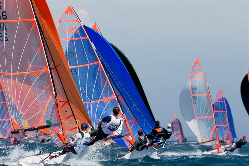 Zhik 29er Worlds at Long Beach day 4 - photo © Matias Capizzano / www.capizzano.com