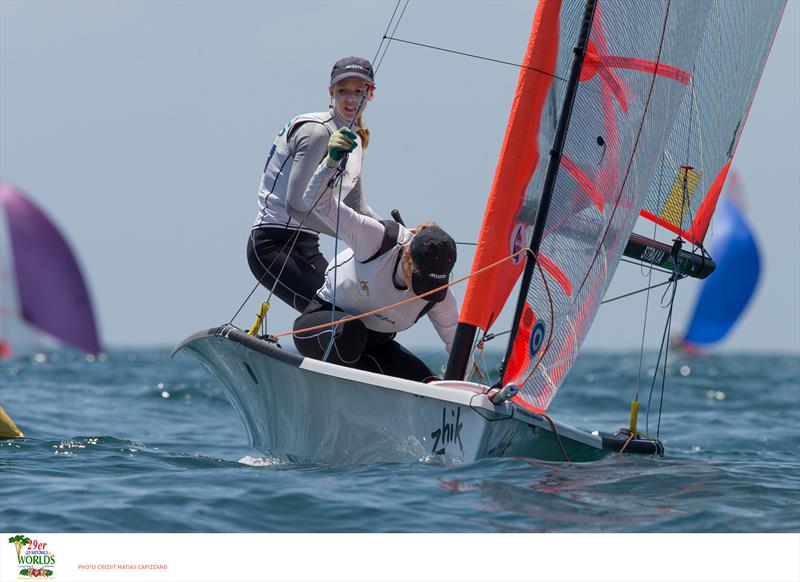 Zhik 29er Worlds at Long Beach final day photo copyright Matias Capizzano / www.capizzano.com taken at Alamitos Bay Yacht Club and featuring the 29er class