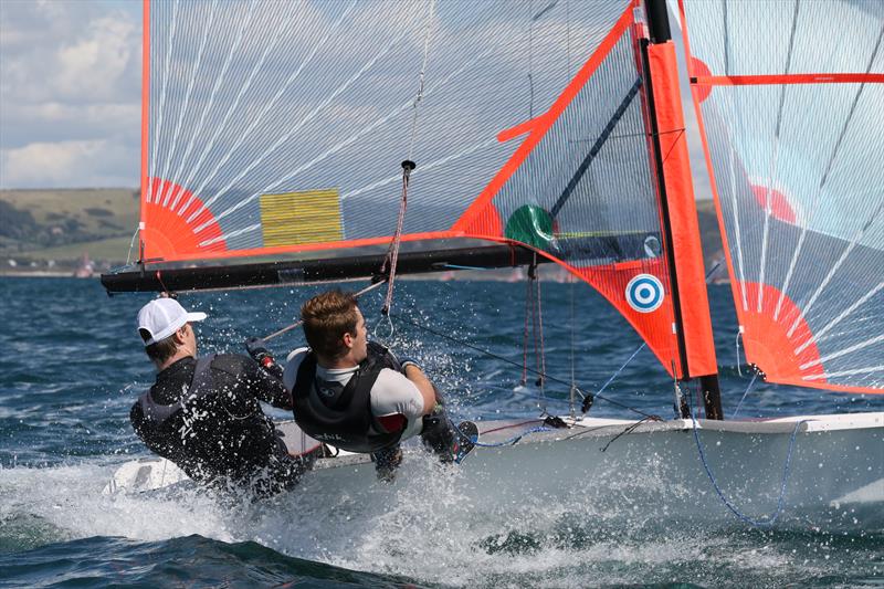 Zhik 29er Nationals at the WPNSA photo copyright Peter Newton / www.peternewton.zenfolio.com taken at Weymouth & Portland Sailing Academy and featuring the 29er class