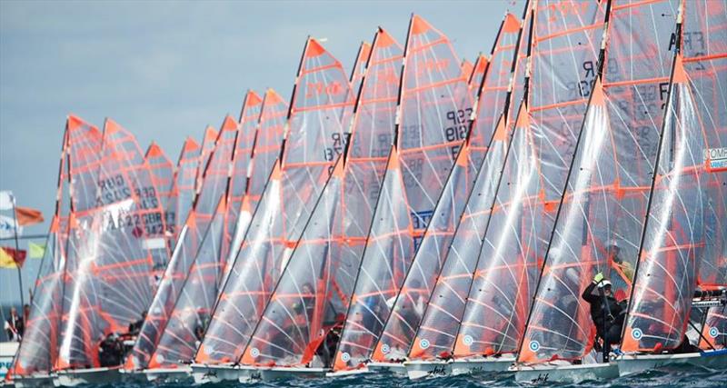 Qualifying stage during the Zhik 29er Europeans at Quiberon, France photo copyright Robert Hajduk / www.shuttersail.com taken at CDV Morbihan 56 and featuring the 29er class