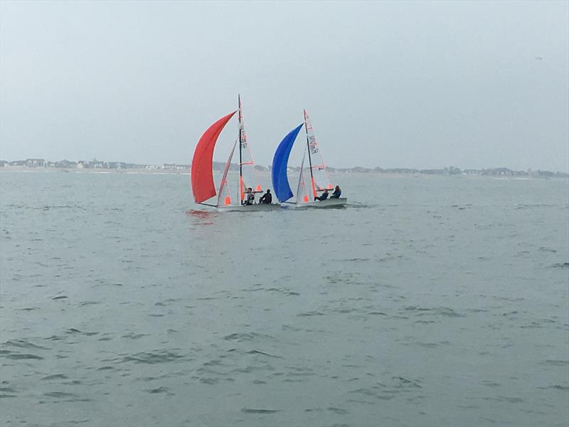 Harken 29er Grand Prix at Hayling Island photo copyright UK 29ers taken at Hayling Island Sailing Club and featuring the 29er class