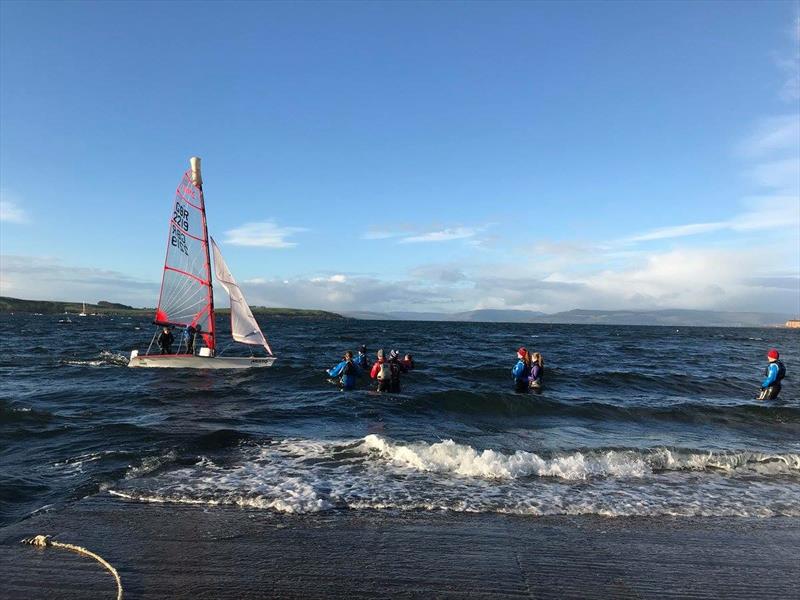 RYA Scotland Winter Championship at Largs photo copyright Simon McIlwaine taken at Largs Sailing Club and featuring the 29er class