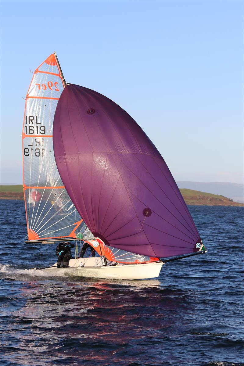 RYA Scotland Winter Championship at Largs photo copyright Andy Robertson taken at Largs Sailing Club and featuring the 29er class